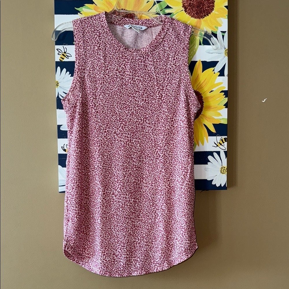 Athleta Pink Sleeveless Top XS